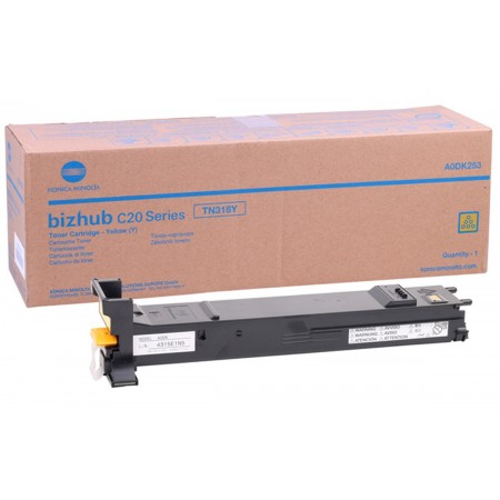 Konica Minolta TN-318 Orjinal Sarı Toner Bizhub Konica Minolta TN-318 Orjinal Sarı Toner Bizhub