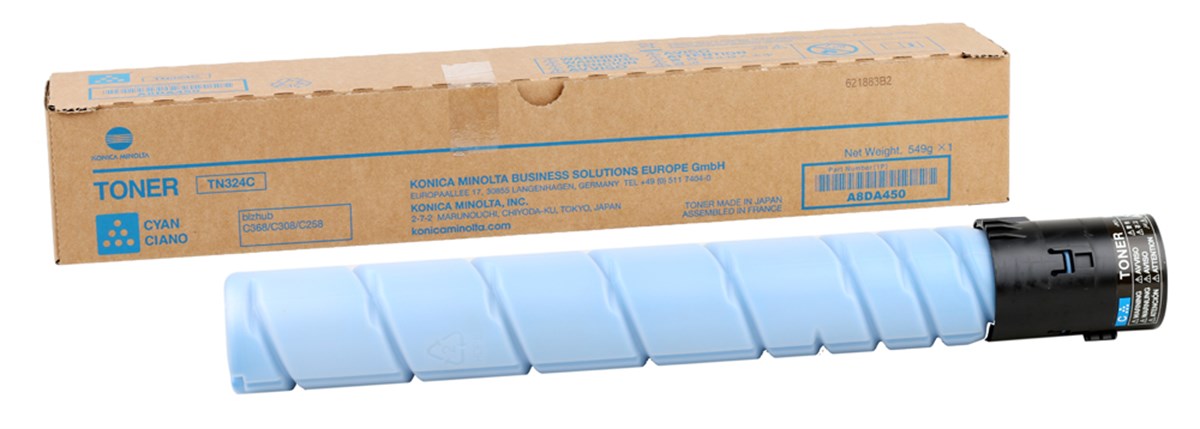 Konica Minolta TN-324 Orjinal Mavi Toner Bizhub