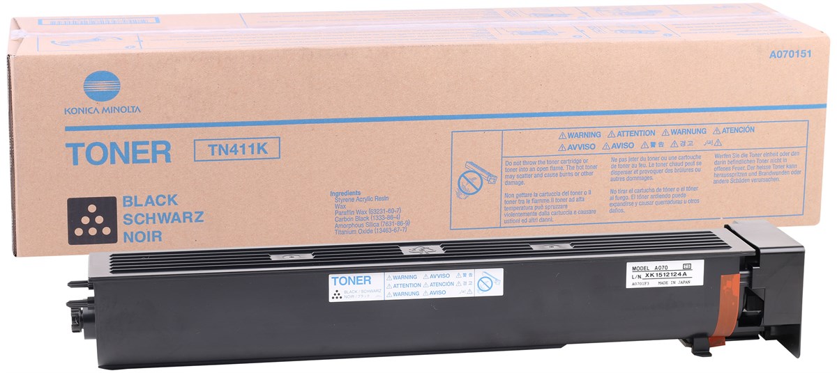 Konica Minolta TN-411 Orjinal Siyah Toner Bizhub
