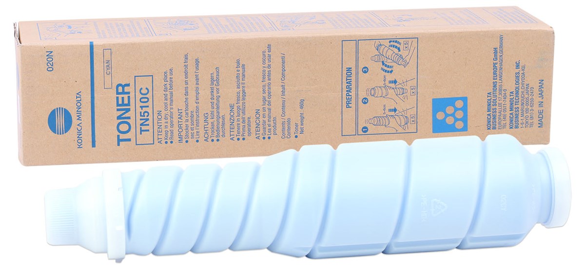 Konica Minolta TN-510 Orjinal Mavi Toner