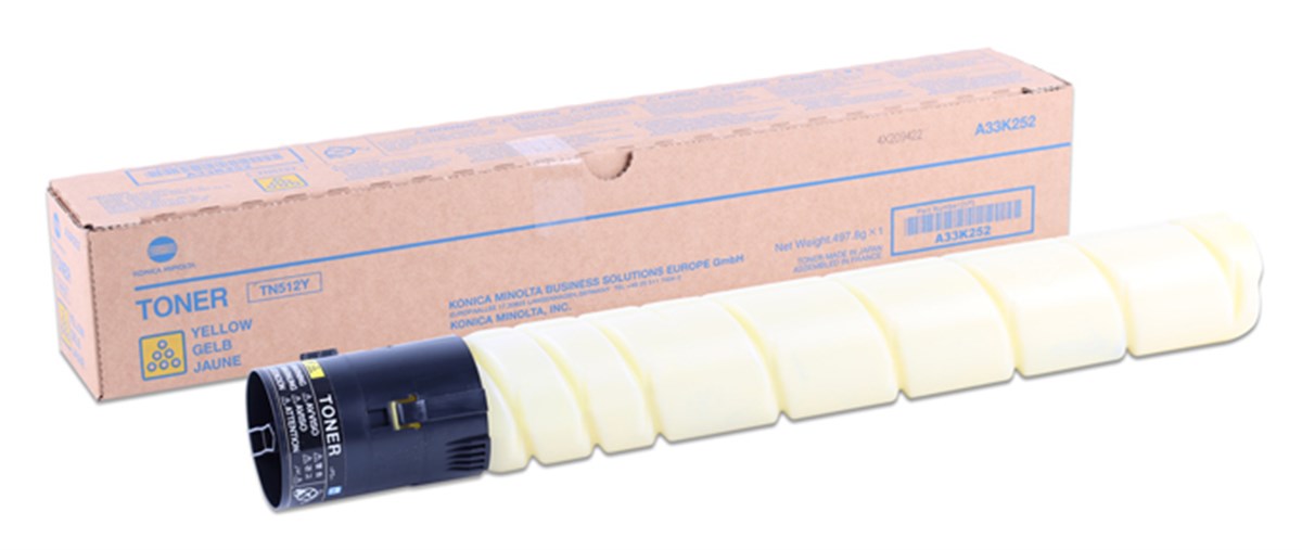 Konica Minolta TN-512 Orjinal Sarı Toner
