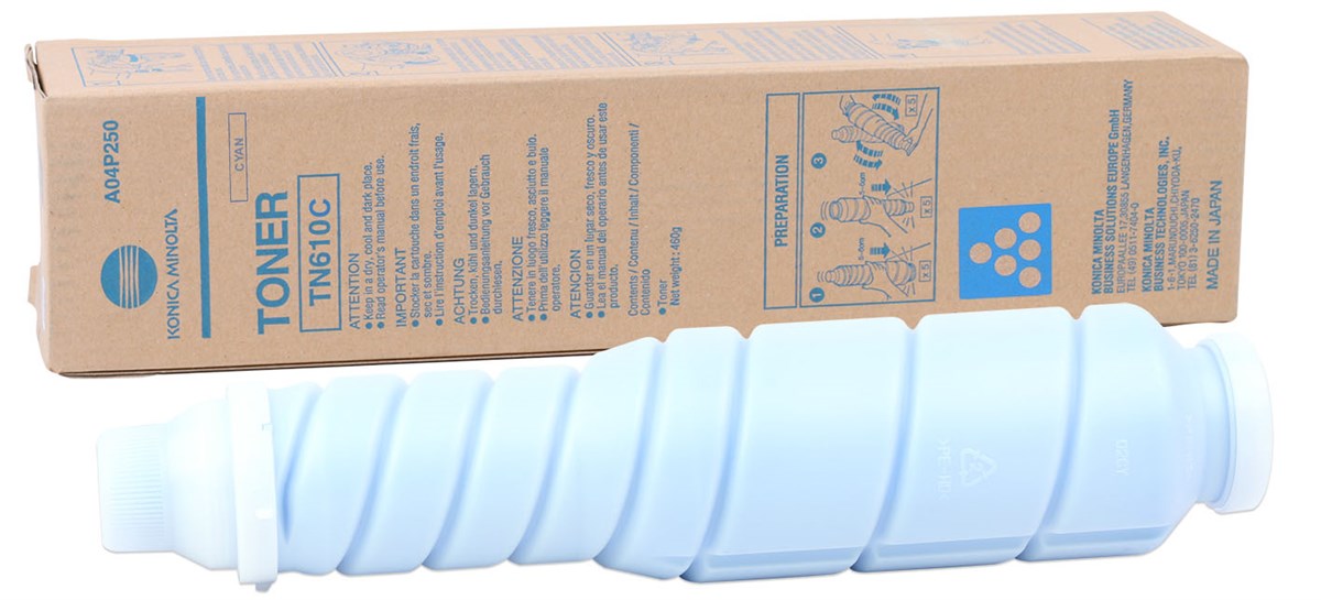 Konica Minolta TN-610 Orjinal Mavi Toner Bizhub Pro