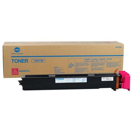 Konica Minolta TN-611 Orjinal Kırmızı Toner Bizhub Konica Minolta TN-611 Orjinal Kırmızı Toner Bizhub