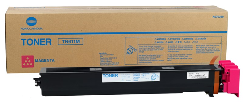 Konica Minolta TN-611 Orjinal Kırmızı Toner Bizhub