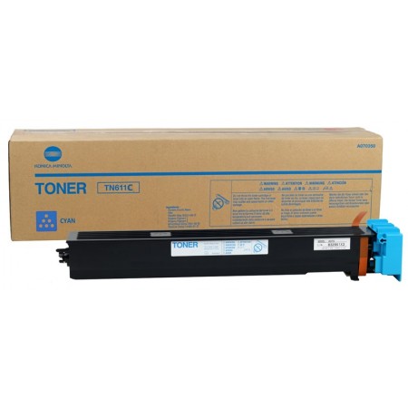 Konica Minolta TN-611 Orjinal Mavi Toner Bizhub Konica Minolta TN-611 Orjinal Mavi Toner Bizhub