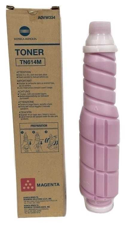 Konica Minolta TN-614 Orjinal Kırmızı Toner Bizhub Pro
