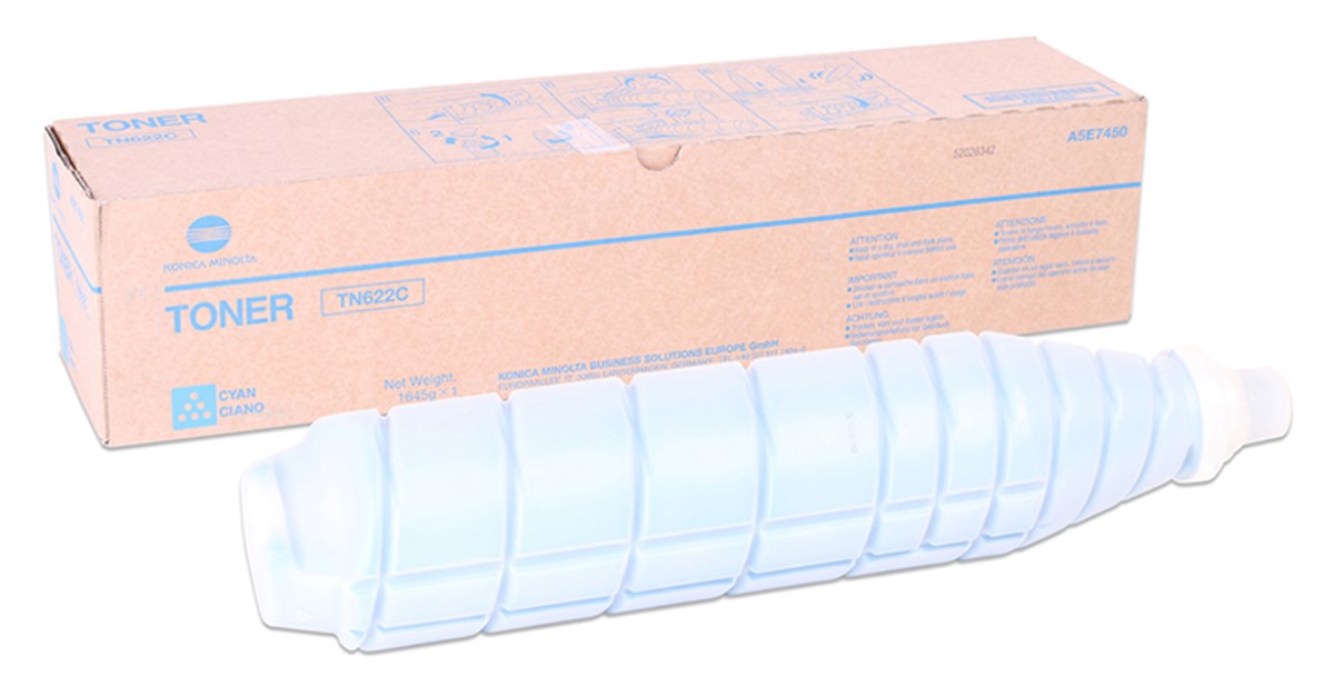 Konica Minolta TN-622 Orjinal Mavi Toner Bizhub
