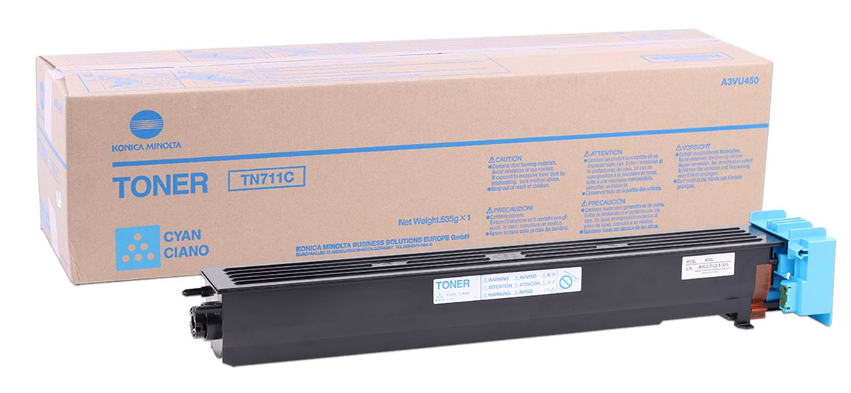 Konica Minolta TN-711 Orjinal Mavi Toner Bizhub