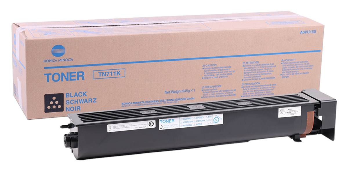 Konica Minolta TN-711 Orjinal Siyah Toner Bizhub