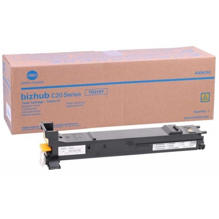 Konica Minolta TN318Y Sarı Orjinal Fotokopi Toneri Konica Minolta TN318Y Sarı Orjinal Fotokopi Toneri