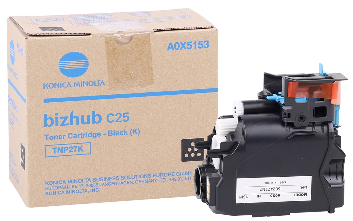 Konica Minolta TNP-27K Orjinal Siyah Toner Bizhub