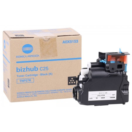 Konica Minolta TNP-27K Orjinal Siyah Toner Bizhub Konica Minolta TNP-27K Orjinal Siyah Toner Bizhub
