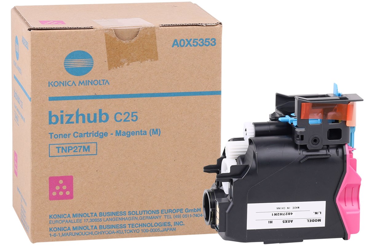 Konica Minolta TNP-27M Orjinal Kırmızı Toner Bizhub
