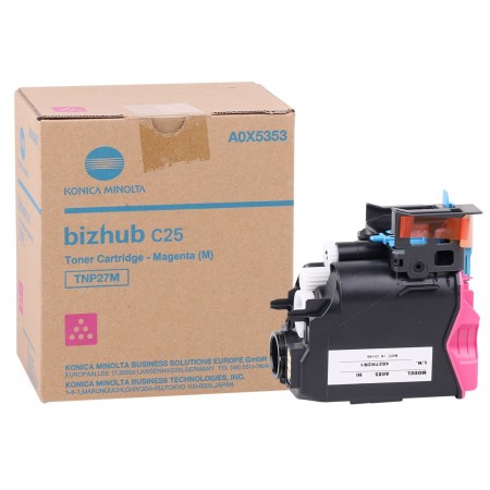 Konica Minolta TNP-27M Orjinal Kırmızı Toner Bizhub Konica Minolta TNP-27M Orjinal Kırmızı Toner Bizhub