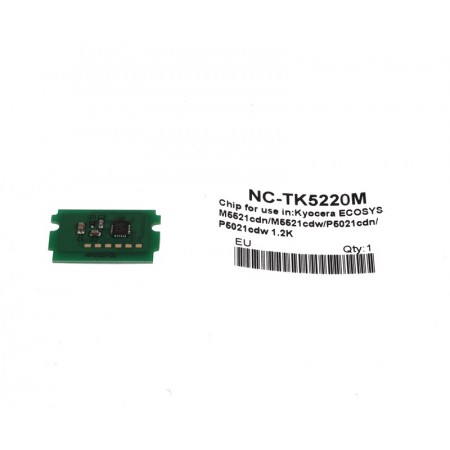 Kyocera Mita TK-5220 Toner Chip Kırmızı ECOSYS P5021-M5521 (1T02R9BNL1) Kyocera Mita TK-5220 Toner Chip Kırmızı ECOSYS P5021-M5521 (1T02R9BNL1)
