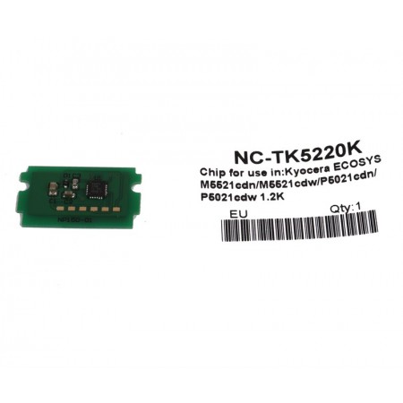 Kyocera Mita TK-5220 Toner Chip Siyah ECOSYS P5021-M5521 (1T02R90NL1) Kyocera Mita TK-5220 Toner Chip Siyah ECOSYS P5021-M5521 (1T02R90NL1)