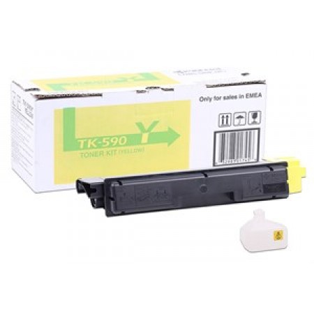Kyocera Mita TK-590 Orjinal Sarı Toner Kyocera Mita TK-590 Orjinal Sarı Toner