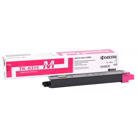 Kyocera Mita TK-8315 Orjinal Kırmızı Toner Taskalfa Kyocera Mita TK-8315 Orjinal Kırmızı Toner Taskalfa