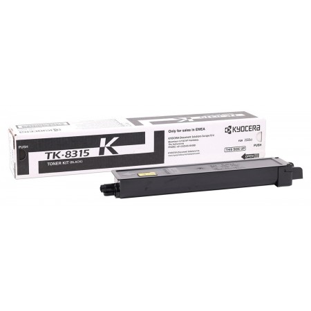Kyocera Mita TK-8315 Orjinal Siyah Toner Taskalfa Kyocera Mita TK-8315 Orjinal Siyah Toner Taskalfa