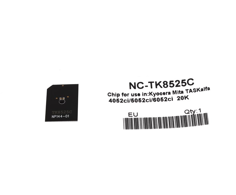 Kyocera Mita TK-8525 Toner Chip Mavi 4052ci (1T02RMCNL0)