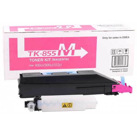Kyocera Mita TK-855 Orjinal Kırmızı Toner Taskalfa Kyocera Mita TK-855 Orjinal Kırmızı Toner Taskalfa