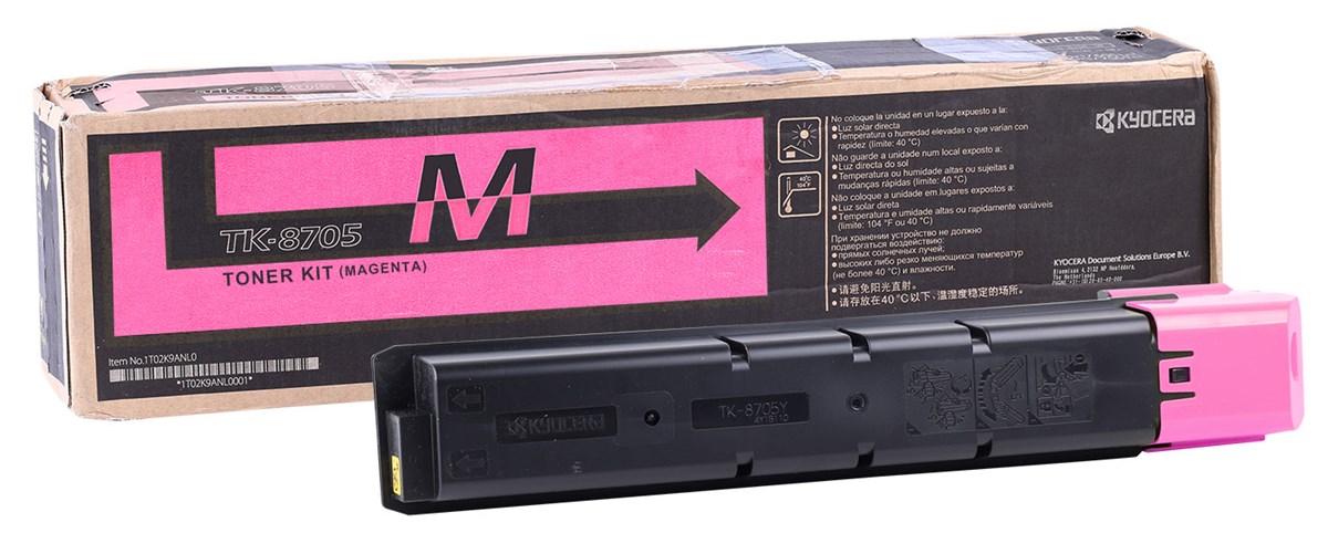 Kyocera Mita TK-8705 Orjinal Kırmızı Toner Taskalfa