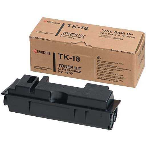 Kyocera TK-18 Siyah Orjinal Fotokopi Toneri