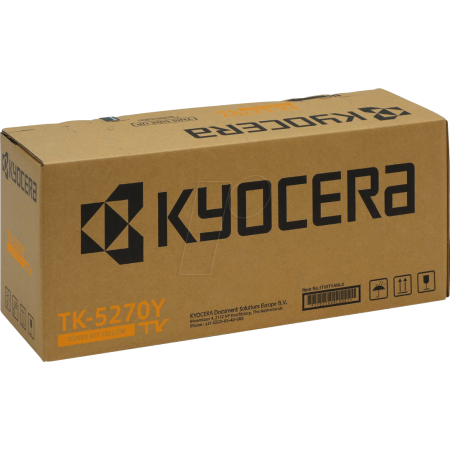 Kyocera TK-5270Y Sarı Orjinal Toner Kyocera TK-5270Y Sarı Orjinal Toner