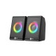 Lecoo DS100 1+1 RGB Aydınlatmalı Kablolu Stereo 6W Soundbar Masaüstü Hoparlör Siyah Lecoo DS100 1+1 RGB Aydınlatmalı Kablolu Stereo 6W Soundbar Masaüstü Hoparlör Siyah