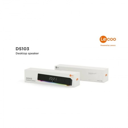 Lecoo DS103 RGB Bluetooth Stereo + Saat/Alarm 10W Soundbar Speaker Siyah Lecoo DS103 RGB Bluetooth Stereo + Saat/Alarm 10W Soundbar Speaker Siyah