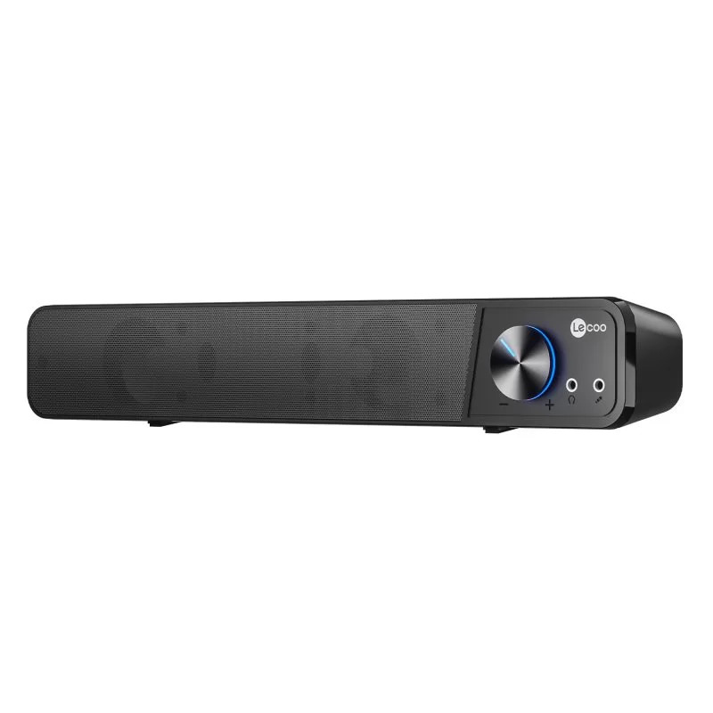 Lecoo DS111 Bluetooth + Kablolu Stereo 6W Soundbar Taşınabilir Hoparlör Siyah