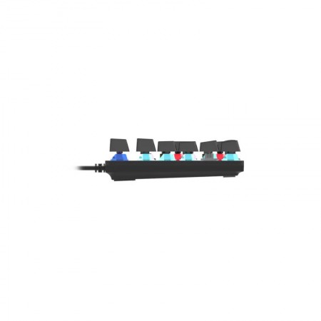 Lecoo KG1101 USB Kablolu Blue Switch RGB LED Aydınlatmalı Makro Tuşlu Gaming Mekanik Türkçe Q Klavye Siyah Lecoo KG1101 USB Kablolu Blue Switch RGB LED Aydınlatmalı Makro Tuşlu Gaming Mekanik Türkçe Q Klavye Siyah