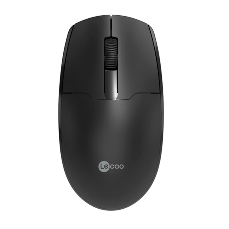 Lecoo WS204 Kablosuz 1200DPI 3 Tuşlu Optik Mouse Siyah