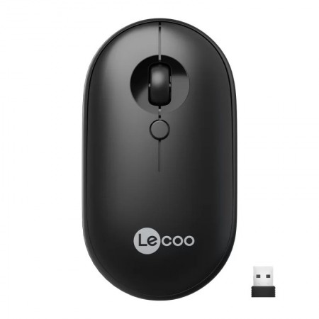 Lecoo WS212 Kablosuz 1600DPI 4 Tuşlu Optik Mouse Siyah Lecoo WS212 Kablosuz 1600DPI 4 Tuşlu Optik Mouse Siyah