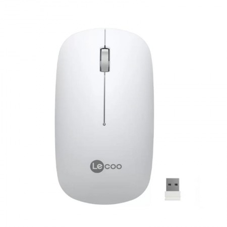 Lecoo WS214 Kablosuz 1200DPI 3 Tuşlu Optik Mouse Beyaz Lecoo WS214 Kablosuz 1200DPI 3 Tuşlu Optik Mouse Beyaz