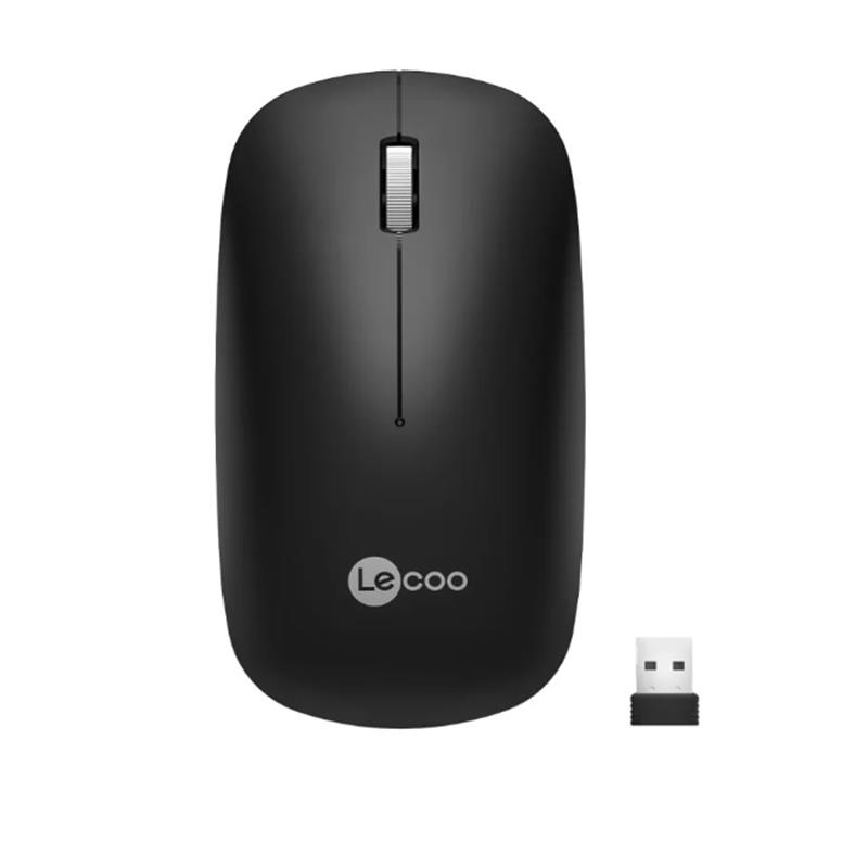 Lecoo WS214 Kablosuz 1200DPI 3 Tuşlu Optik Mouse Siyah