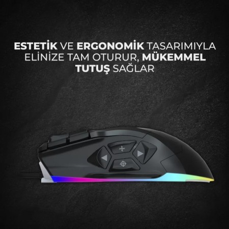 Lenovo Lecoo MG1102 Win Mac Kuru Kafa Desenli Kablolu RGB LED Aydınlatmalı 8200DPI 10 Makro Tuşlu 125 gr Gaming Mouse ve Mousepad Siyah Lenovo Lecoo MG1102 Win Mac Kuru Kafa Desenli Kablolu RGB LED Aydınlatmalı 8200DPI 10 Makro Tuşlu 125 gr Gaming Mouse ve Mousepad Siyah