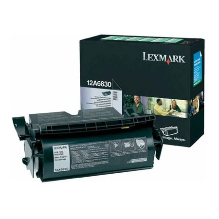 Lexmark 12A6830 Siyah Orjinal Toner
