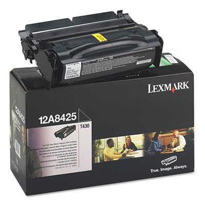 Lexmark 12A8425 Siyah Orjinal Toner Yüksek Kapasiteli