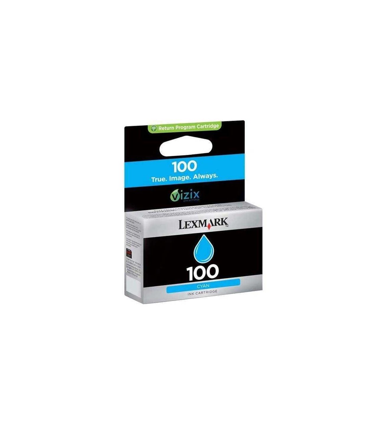 Lexmark 14N0900E (100) Mavi Orjinal Kartuş