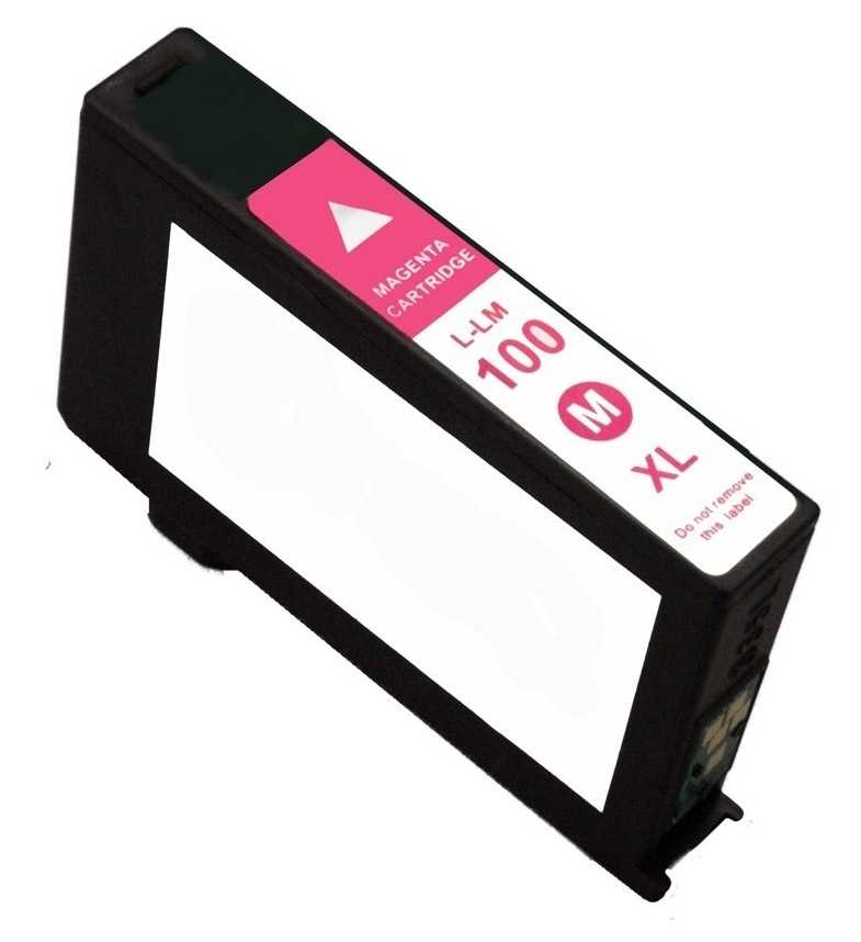 Lexmark 14N1070E (100XL) Kutusuz Kırmızı Orjinal Kartuş