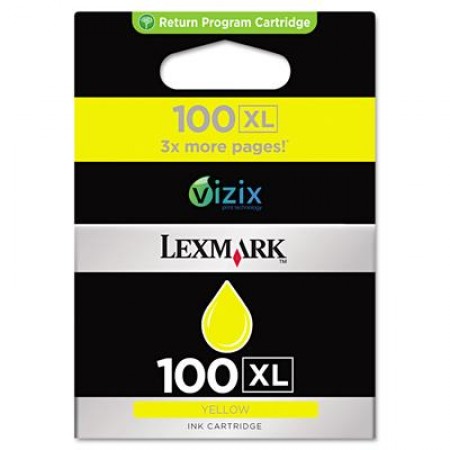 Lexmark 14N1071E (100XL) Sarı Orjinal Kartuş Lexmark 14N1071E (100XL) Sarı Orjinal Kartuş
