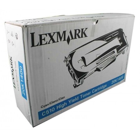 Lexmark 20K1400 Mavi Orjinal Toner Lexmark 20K1400 Mavi Orjinal Toner
