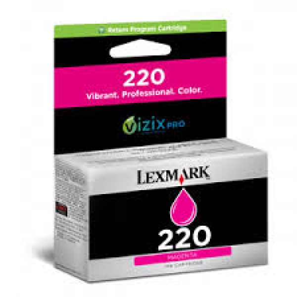 Lexmark  (220) 14L0087A Kırmızı Orjinal Kartuş