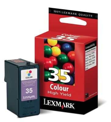 Lexmark  (35) 18C0035E Renkli Orjinal Kartuş