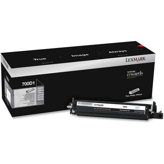 Lexmark 70C0D10 (700D1) Siyah Developer 