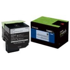 Lexmark 70C8XKE Siyah Orijinal Toner