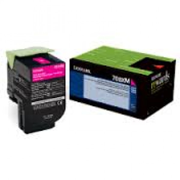 Lexmark 70C8XME Kırmızı Orijinal Toner