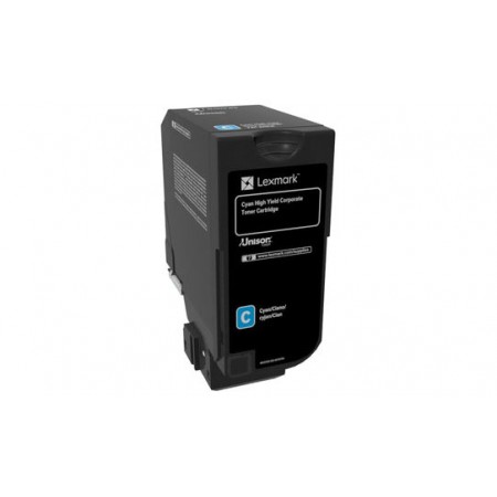 Lexmark 74C5HCE Mavi Orjinal Toner Lexmark 74C5HCE Mavi Orjinal Toner