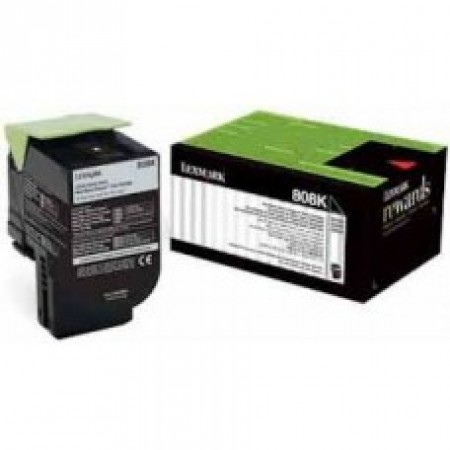 Lexmark 80C80K0 Siyah Orijinal Toner Lexmark 80C80K0 Siyah Orijinal Toner